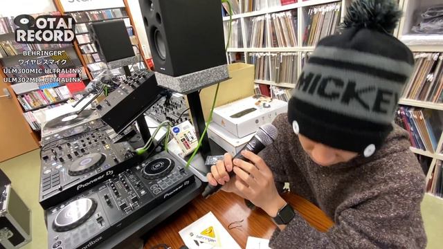 BEHRINGERのワイヤレスマイクULM300MIC ULTRALINKとULM302MIC ULTRALINKご紹介！