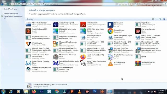 Computer se app Uninstall kaise kare Windows 7 | How to Uninstall app in laptop | remove apps смотреть онлайн