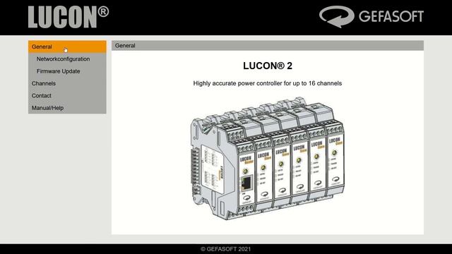 LUCON® by GEFASOFT - setup and parameterisation смотреть онлайн