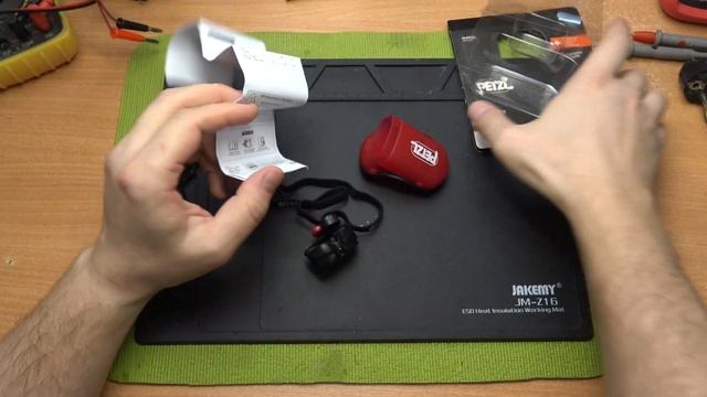 PETZL E-LITE, не работал моргающий красный свет, заменили без проблем! EDC налобный фонарь. смотреть онлайн