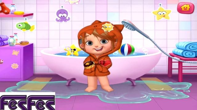 Fun Baby Care Babysitter Craziness Game HD смотреть онлайн