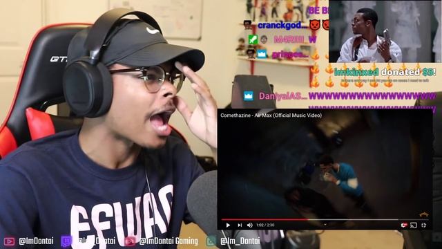 ImDontai Reacts To Comethazine - Air Max Music Video смотреть онлайн