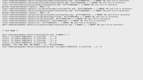 Does stat/lstat on nonexistent file cause a disk seek?