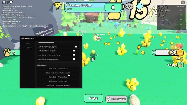NEW OP COLLECT ALL PETS! AUTO FARM SCRIPT ROBLOX смотреть онлайн