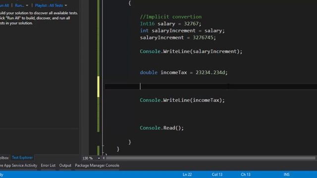 Part 6 - Type Casting or Type conversion in C# смотреть онлайн