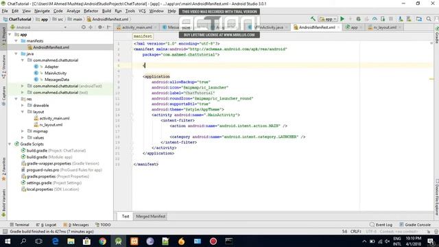 Android chat app using openfire(xmpp) смотреть онлайн