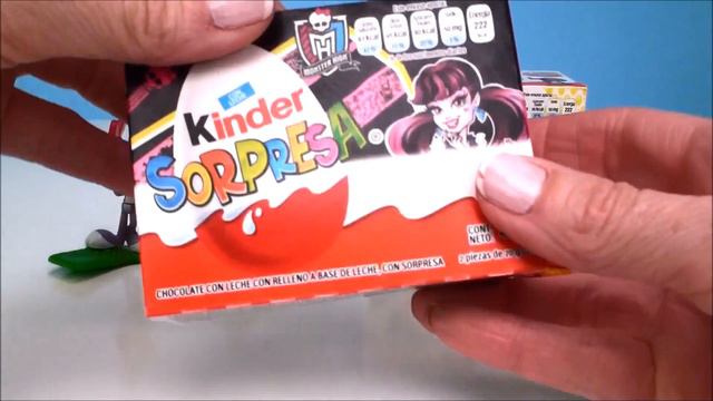 Chocolate Eggs Despicable Me 3 Kinder Surprise Monster High Huevos de Chocolate Sorpresa Fun Toys смотреть онлайн