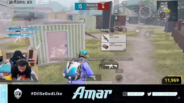 FIRST EVER FAN MEETUP EXPERIENCE IN BGMI LOBBY WITH CROW PUBG MOBILE & GODL AMAR || #DREAM_IS_LIVE смотреть онлайн