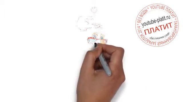 Как просто нарисовать карандашом деда мороза смотреть онлайн