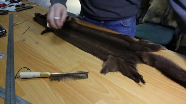 Изготовление пояса из меха норки смотреть онлайн