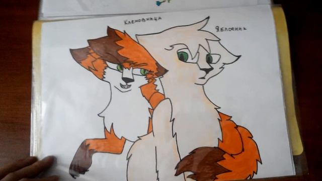 Мои рисунки котов воителей #3 смотреть онлайн