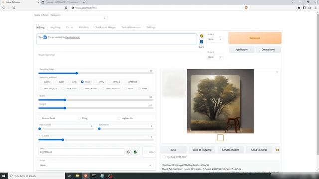 Prompt Editing and Alternating Words in Stable Diffusion. смотреть онлайн