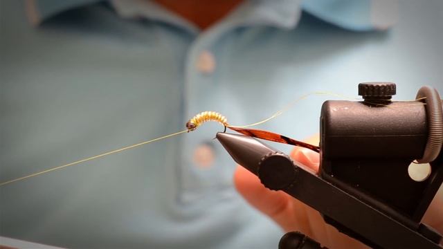 Нахлыст и Вязание мушек с Данилычем - Вяжем Ручейника, Caddis Nymph. смотреть онлайн
