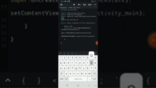 tutorial de cómo realizar una aplicación móvil en Java n- ide смотреть онлайн