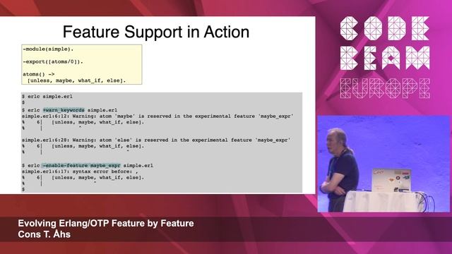 Evolving ErlangOTP Feature by Feature | Cons Åhs | Code BEAM Europe 2022 смотреть онлайн