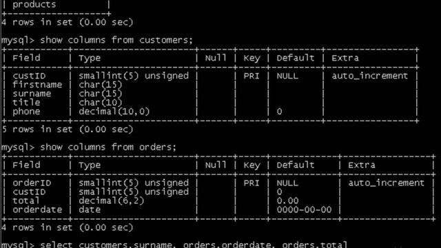 Mysql - Joining Tables Pt 1 смотреть онлайн