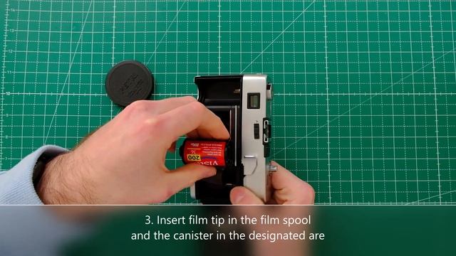 How To Load 35mm Film In A Petri ES Auto/Computor II Rangefinder Camera