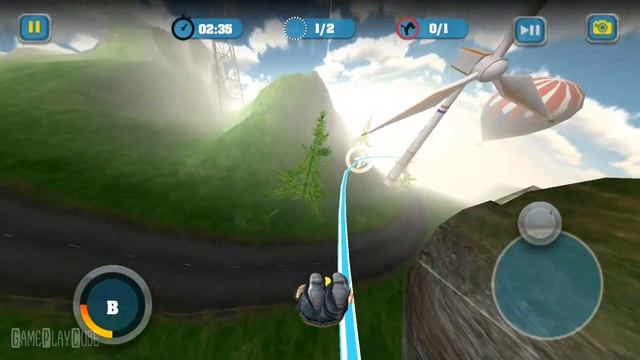 Wingsuit Simulator 3D - Skydiving Game (By Timuz Games) iOS/Android Gameplay Video смотреть онлайн