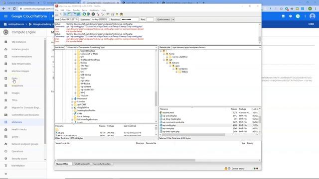 Host WordPress on Google Cloud Platform - Set-up FTP смотреть онлайн