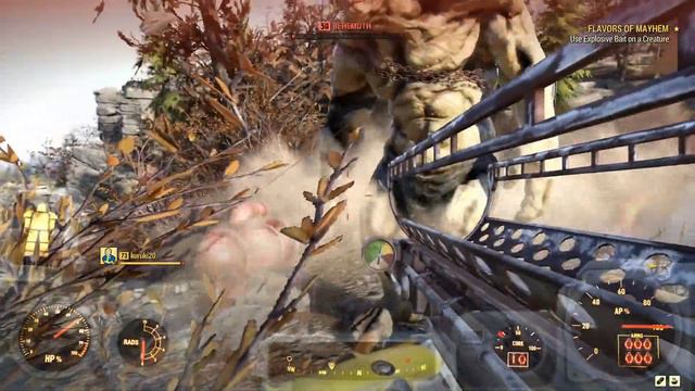 Fallout 76 Super Mutant Behemoth Location