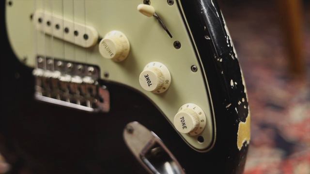 ORIGINAL 1965 FENDER STRATOCASTER CUSTOM COLOR BLACK X WALT GRACE VINTAGE смотреть онлайн