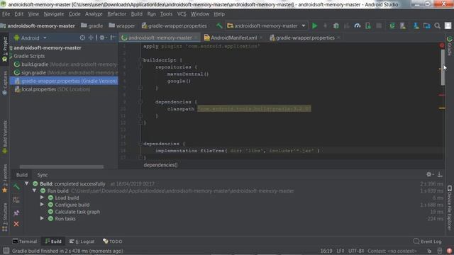 The specified Android SDK Build Tools version (27.0.3) is ignored Android Gradle Plugin 3.2.0 смотреть онлайн