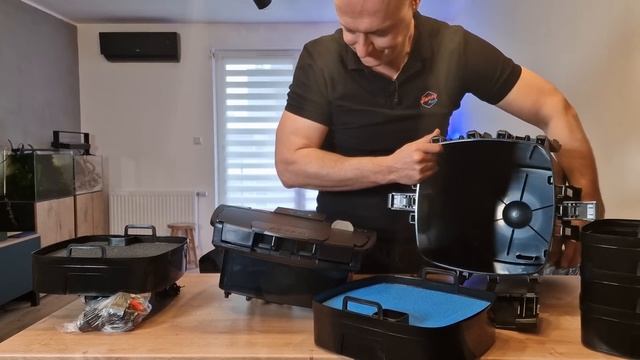 AQUAEL Hypermax 4500 zewnętrzny filtr kubełkowy - Unboxing & Test смотреть онлайн