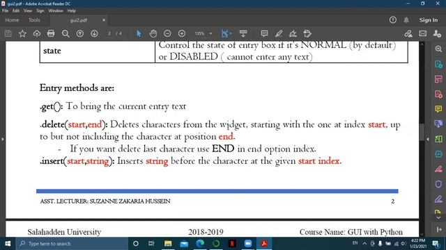 Lecture 3 GUI with Python: Entry and Checkbutton widgets смотреть онлайн