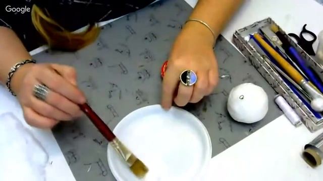 Елена Васько Новогдние игрушки из ваты смотреть онлайн