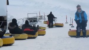 Подъемник для тюбинга своими руками 2 . Верхняя станция