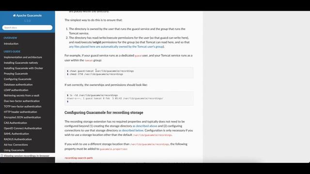 Apache Guacamole Recording User Sessions/Connections смотреть онлайн