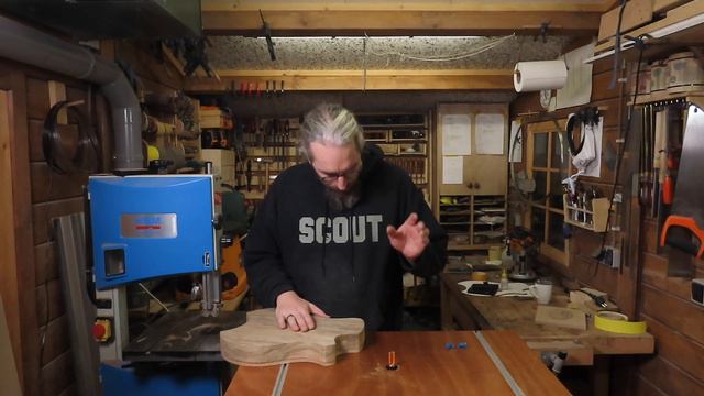 Starting the Guitar body & Making the Control Cavities - Building a Single Cut model Guitar (Part 7 смотреть онлайн