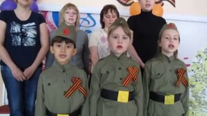 Песня Катюша в исполнении старшей группы ГБОУ ДС №880