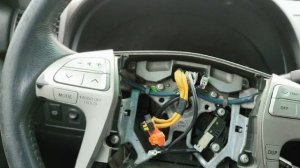 Как снять руль с Камри в 40 кузове