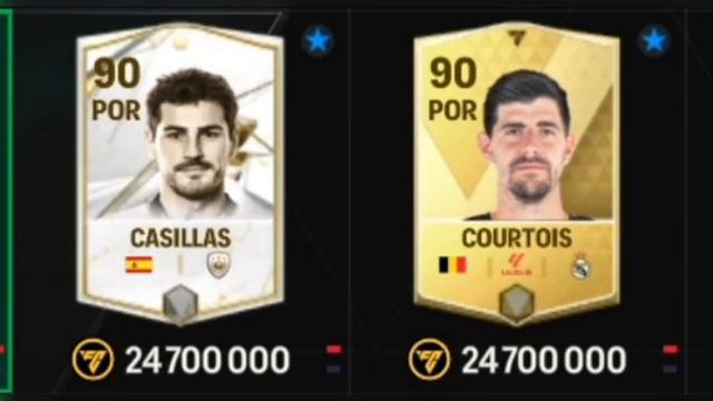 ALISSON VS CASILLAS VS COURTOIS VS DONNARUMMA en fc24 смотреть онлайн