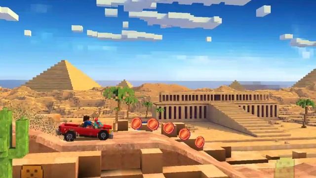 Blocky Roads | Первый взгляд смотреть онлайн
