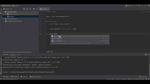 AI Hand Tracking on CPU in Real Time смотреть онлайн