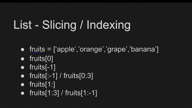 #5 Learn Python Tamil - Python List and List Slicing/Indexing смотреть онлайн