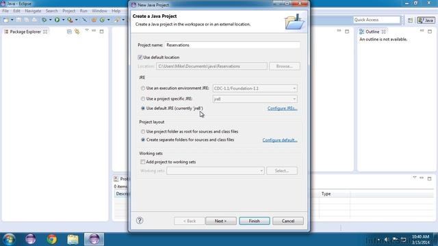 Java 8 Tutorial | Creating A Project And Package смотреть онлайн