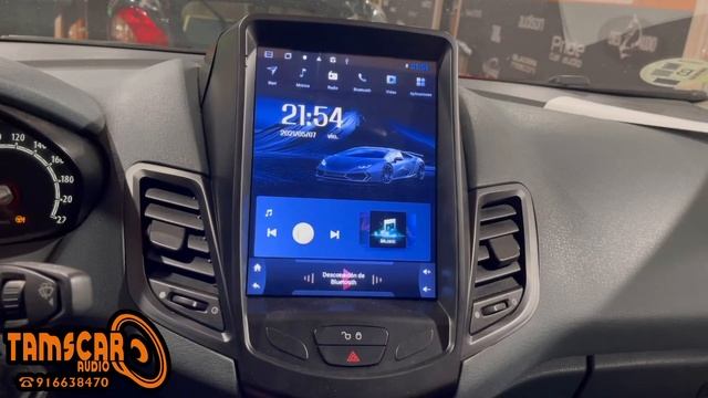 Leds, Cámara, Pantalla Multimedia.... Cambiamos Este Ford Fiesta Por Tamscar-Audio