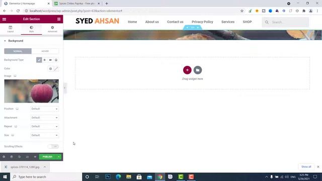 How to Add Background & Overlay in Elementor | Wordpress for Beginners in Urdu & Hindi | Syed Ahsan смотреть онлайн