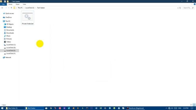 Lock a folder using Windows script смотреть онлайн