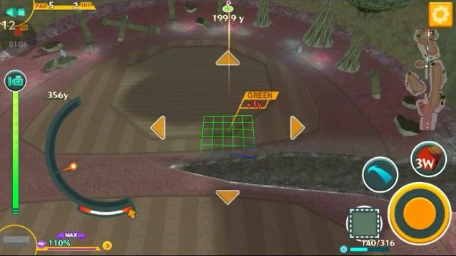 Eagle Fantasy Golf - Albatross at Sky Ruins hole 9 смотреть онлайн