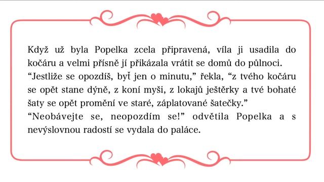 Золушка. Popelka. Сказки на чешском языке. Pohádky v češtině. Чешский язык. Čeština pro cizince. смотреть онлайн