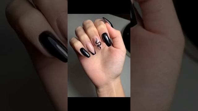 /Идеи маникюра (Черный) /, /Маникюр/черный/девочки/маник/рек/ #Маникюр# смотреть онлайн