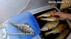 "Кушать подано" 5 серия Запеченный окунь в чешуе..Чистить не надо