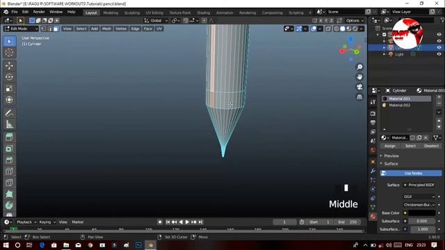 Pencil 3d model in blender 2.90 | silent ragu | silent killers | nataraj pencil смотреть онлайн