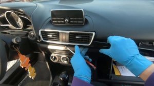 RADIO REMOVAL ON MAZDA 3 2014 2015 2016 2017 2018 REPLACEMENT TAKE OUT 2019 2020 HOW TO REMOVE