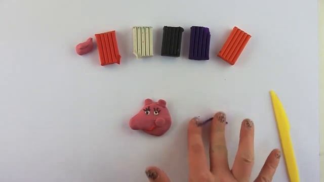 Мастер-класс лепки Мама Свинка из пластилина |Peppa's Mommy Pig from modeling clay смотреть онлайн