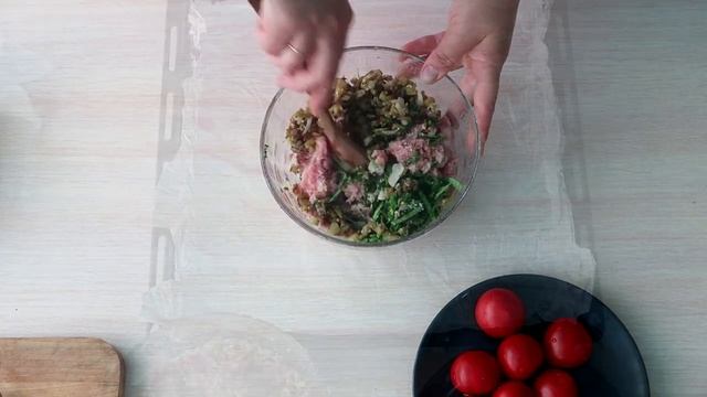 Баклажаны фаршированные мясом с помидорами и сыром в духовке смотреть онлайн